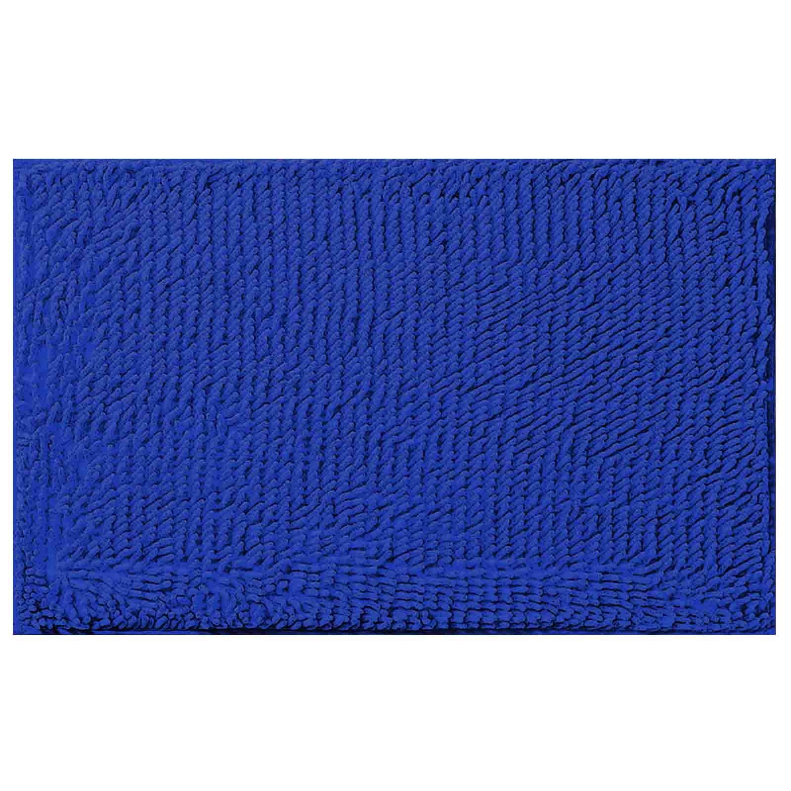 Wozhidaoke Bathroom Rugs Outdoor Rug Dark Blue Bathroom Carpet Absorbent Bathroom Mat Soft And