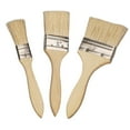 thumbnail image 1 of Wozhidaoke Brush Brush Barbecue Handle Brush Paint 1/2/3 InchWooden 3PC Tools Home Improvement, 1 of 8