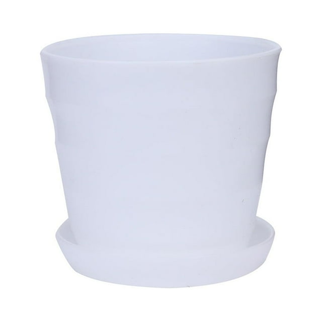 Wozhidaoke Plant Pots Colourful Mini Plastic Flower Pot Succulent Plant Flowerpot Home Office