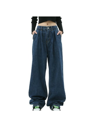 TO CAUSE OF AFFECTION Lucky 7 Jeans Waist Flare Jeans Wide Leg Jeans for  Women Fashion