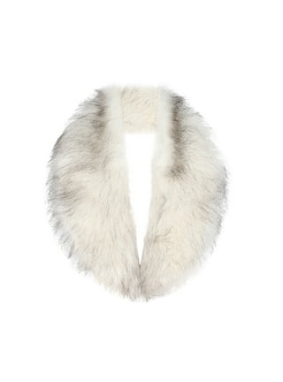 White Fur Collar