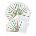 Wozhilaka Folders 30Pcs Transparent File Folder Sliding Bar Report