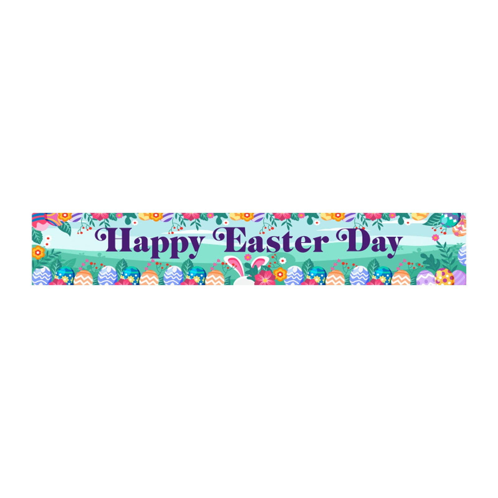 Wozhilaka Gardeing Home Garden Bunny Bouquet Spring Easter Flag Banner ...