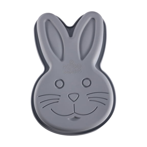 Wozhuo Bunny Cake Pan Easter Baking Mold Non-Stick Party Dessert