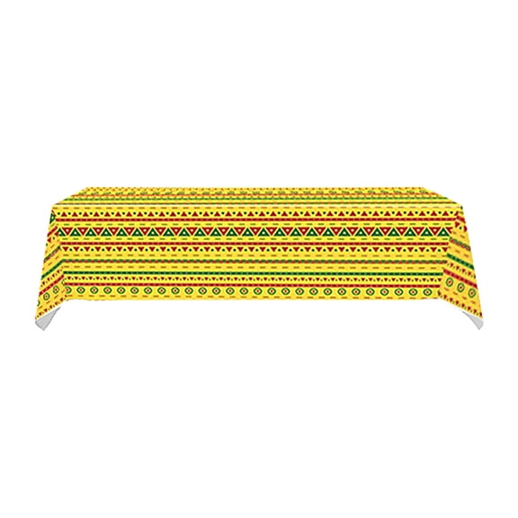 Wozhuo Carnival-themed Tablecloth 108 X 54 Inches A Festive Rectangular Tablecloth Suitable For Dining Table Decoration And Party Supplies Easter Home Decor