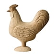 thumbnail image 1 of Wozhuo Cute Rooster Wooden Decor DIY Paintable Desktop Ornament Handcrafted Home Decor, 1 of 6