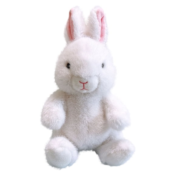 Wozhuo Easter Bunny Plush Lifelike Golden Mink Rabbit Stuffed Animal Spring Home Decor