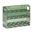 thumbnail image 1 of Wozhuo Egg Storage Box 30 Capacity Refrigerator Side Door Rack Kitchen Fresh Keeping Tray, 1 of 6