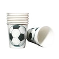 thumbnail image 1 of Wozhuo Football Paper Cups 10-Pack Durable Beverage Disposable for Daily Use and Party, 1 of 7