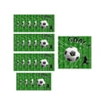 thumbnail image 1 of Wozhuo Football Party Supplies Disposable Tableware Set Plates Cups Napkins, 1 of 6