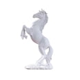 thumbnail image 1 of Wozhuo Resin White Horse Sculpture 30 Inch Galloping Stallion Figurine Elegant Home Decor Feng Shui Gift, 1 of 6
