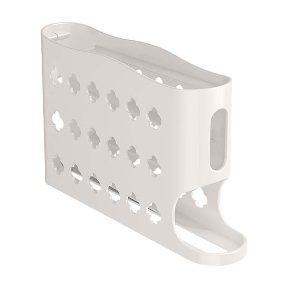 Wozhuo Rolling Egg Storage Box Slide Type Refrigerator Side Door Organizer Fresh Keeping