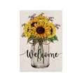 thumbnail image 1 of Wozhuo Sunflower Garden Flag Double Sided Outdoor Decor Welcome Spring Summer Yard, 1 of 6