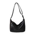 thumbnail image 1 of Wozhuo Womens Singles Shoulder Bag Ultras Soft Foldable Vegan Leather Handbag Stylish Casual Tote Bag Easter Home Decor, 1 of 7