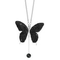 thumbnail image 1 of WozhuoToy Bling Butterfly Car Hanging Accessories, Crystal Car Rear View Mirror Charms Hanging Interior Crystal Ornament Pendant Decor for All Cars, 1 of 6