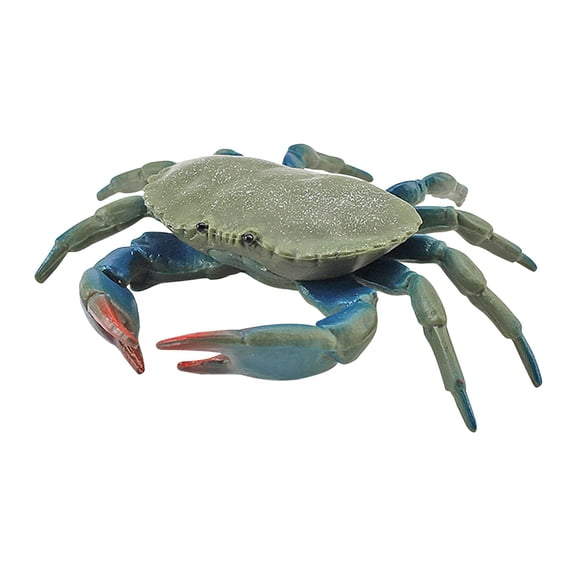 WozhuoToy Colorful Simulation Crab Sea Animals And Small Animals Suit Model Ornaments