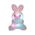 thumbnail image 1 of WozhuoToy LED Plush Bunny Colorful Lighting Up Stuffed Animal Rabbit Floppy Night Lights Glow in The Dark Birthday Festival for Kids Toddler Girls, 1 of 6
