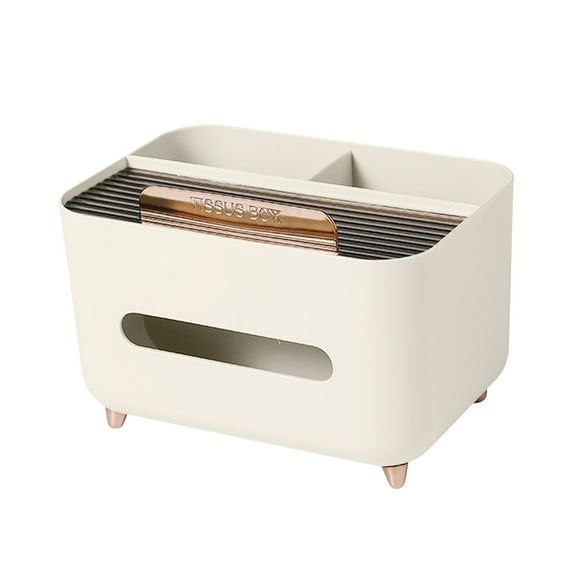 WozhuoToy Multifunction Tissue Box Rectangular Facial Tissue Holder Dispenser for Dining Room, Kitchen, Bedroom Dressers and Home Décor