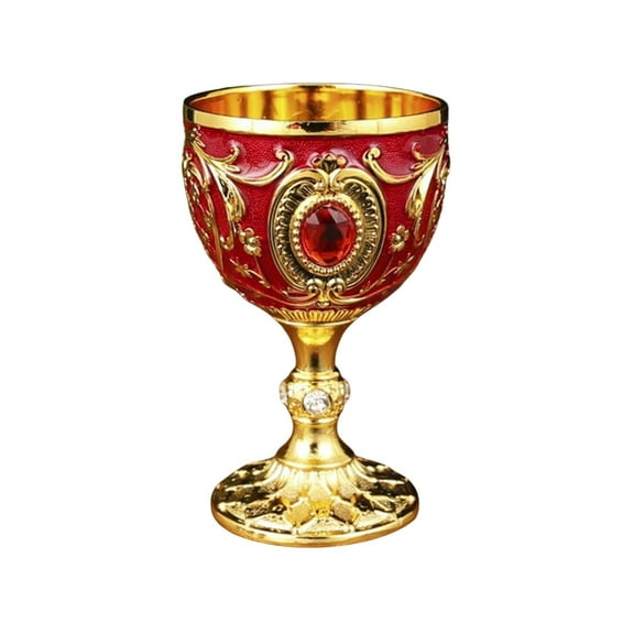 WozhuoToy Vintage Metal Wine Cups