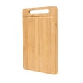 thumbnail image 1 of WozhuoToy Wood Cutting Board, Cutting Board, Double-Sided Cutting Board for Kitchen, Bamboo Serving Board Chopping Board for Meat, Vegetables and Cheese, 1 of 6