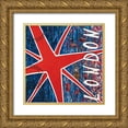 thumbnail image 1 of Wozniak, Sophie 12x12 Gold Ornate Wood Framed with Double Matting Museum Art Print Titled - London, 1 of 4