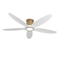 thumbnail image 1 of Wozzio 52-Inch Ceiling Fan with Integrated LED Light and Remote Control, 1 of 9