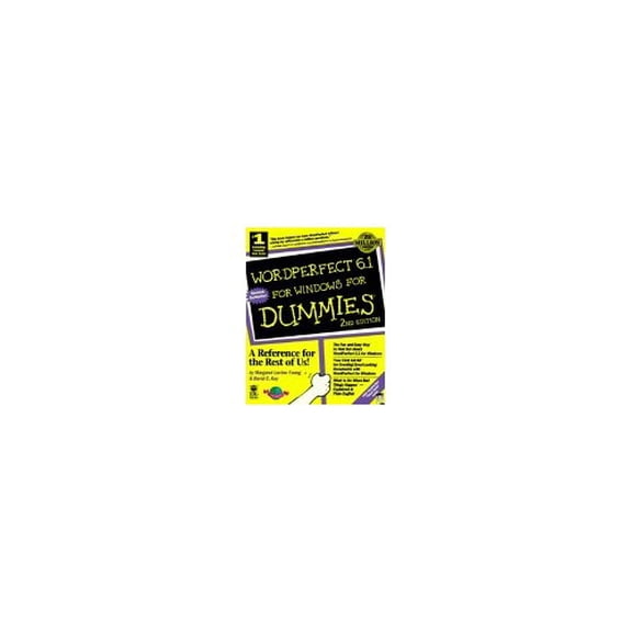 Pre-Owned WordPerfect 6.1 For Windows For Dummies (Paperback) 1568842430 9781568842431
