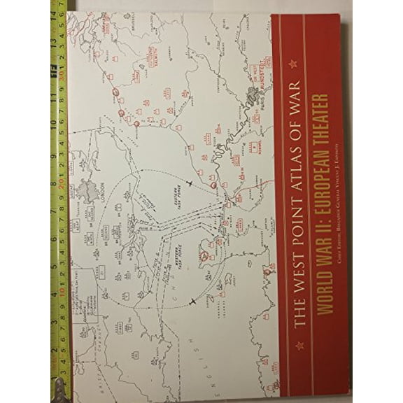 Pre-Owned The West Point Atlas of War: World War II: European Theater (Paperback) 1603760237 9781603760232
