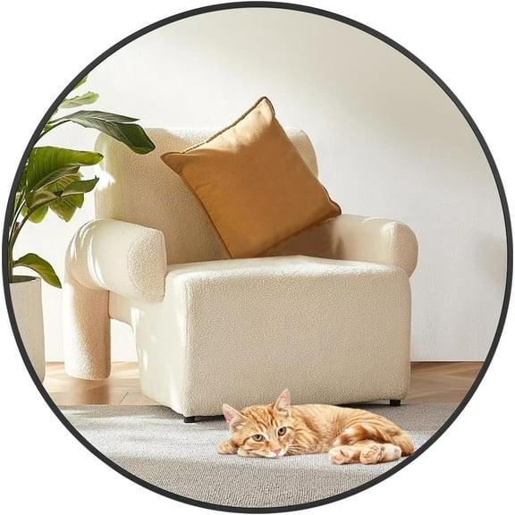 Wpond 5-Piece Dining Table Set, Rustic Brown Steel Frame with 4 Cushioned Chairs, Kitchen