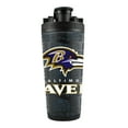 thumbnail image 1 of Baltimore Ravens 26oz. 4D Stainless Steel Shaker Bottle, 1 of 2