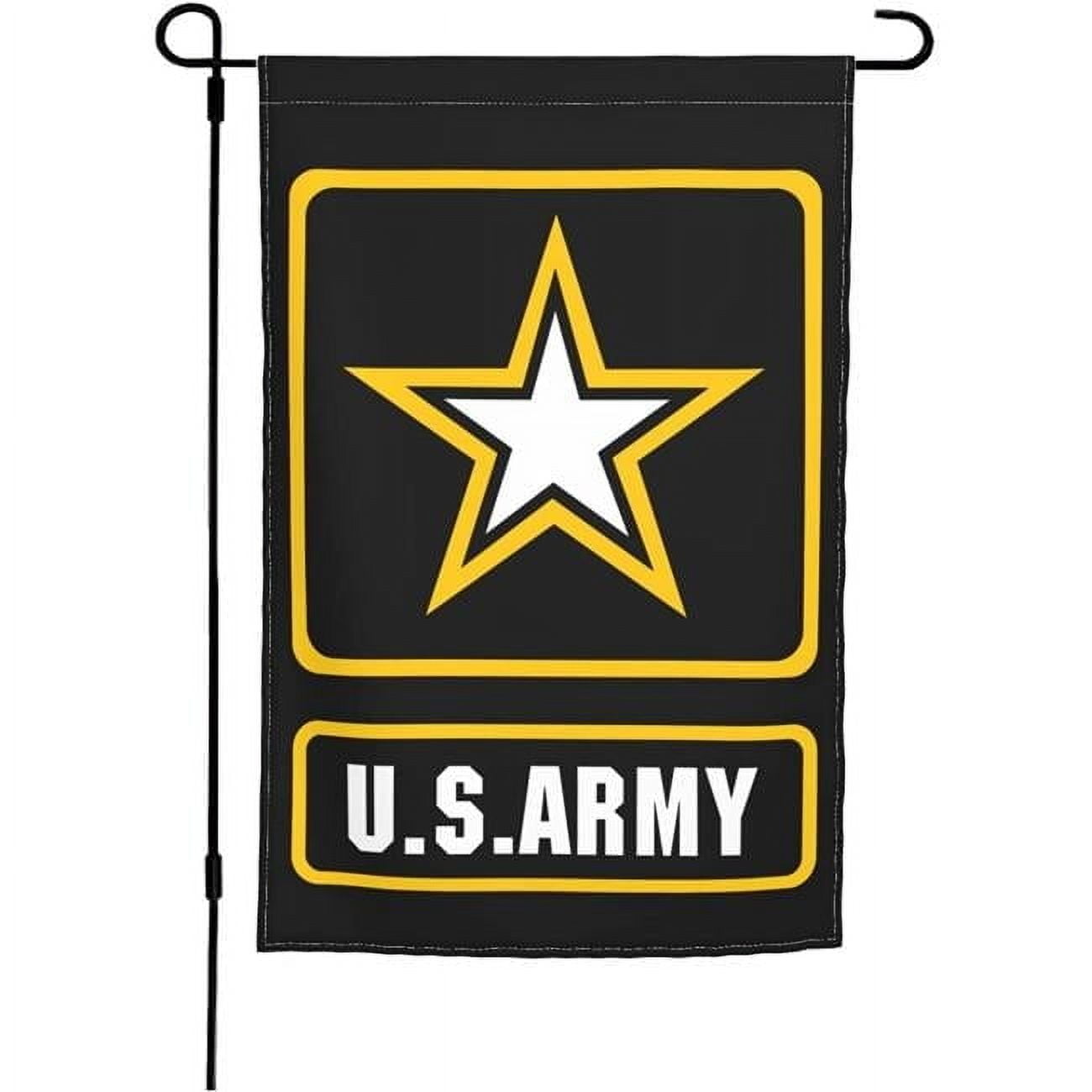 Wraft Fanatics 9416604705 12 x 18 in. US Army 2 Sided Veteran Design