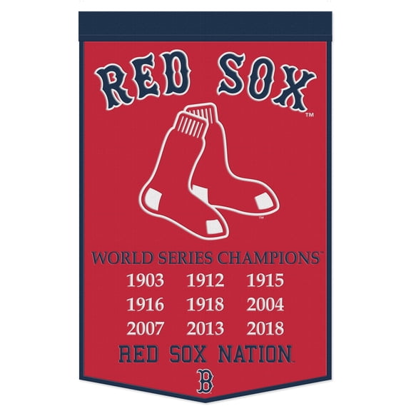 WinCraft Boston Red Sox 24" x 38" Championship Banner