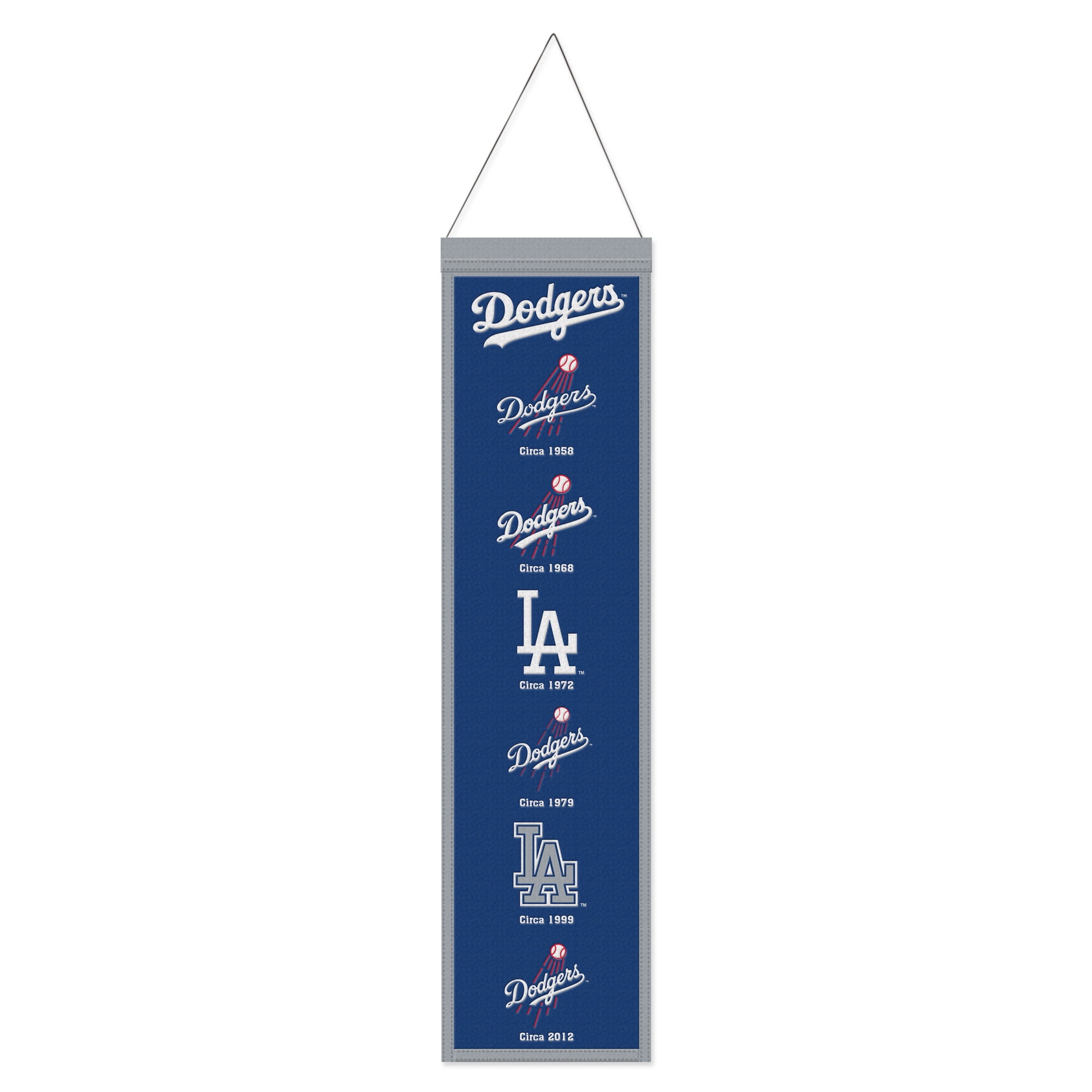 WinCraft Los Angeles Dodgers LA Logo Flag - 3x5 Feet, Polyester, Officially Licensed - View #5