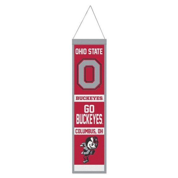 Ohio St 8"x32" Wool Banner Vault Evolution
