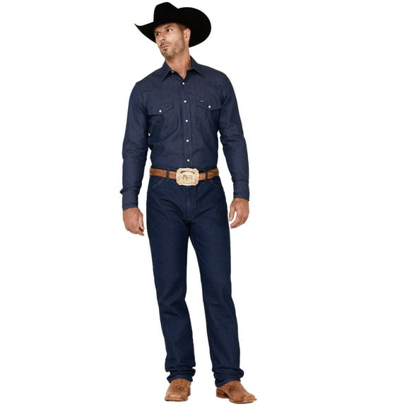 Wrangler 13MWZPW Prewashed Cowboy Cut Blue 34x36