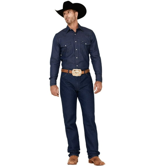 Wrangler 13MWZPW Prewashed Cowboy Cut Blue 38x36