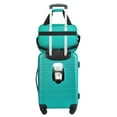 thumbnail image 1 of Wrangler 2-Piece Expandable Hard Side Carry-on Luggage Set, Teal, 1 of 14