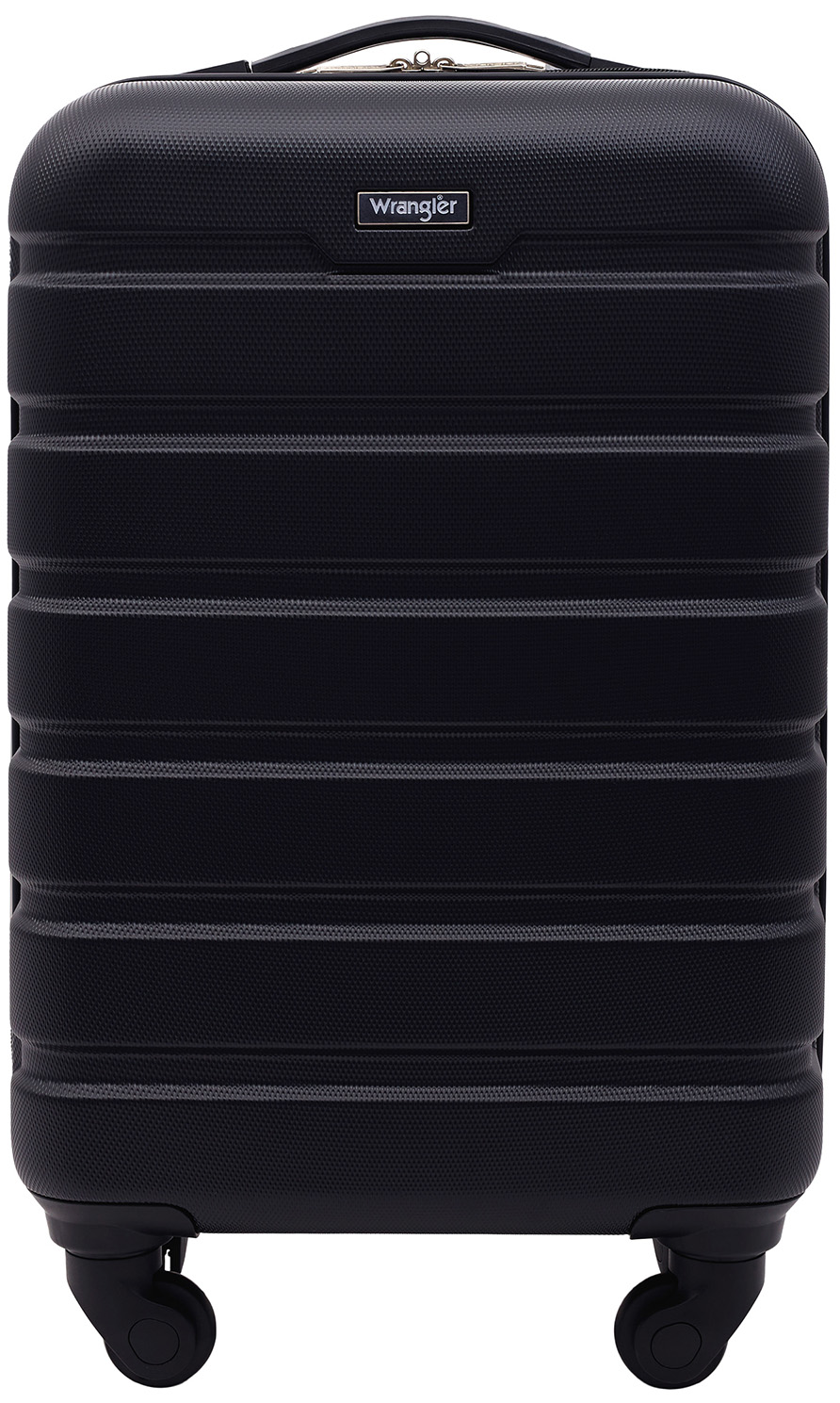 Wrangler 20” Carry-on Rolling Hardside Spinner Luggage Black - image 1 of 8