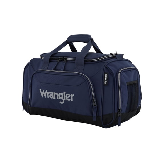 Wrangler Small 20" Sport & Travel Duffel with Water Bottle Holder - Navy