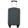 thumbnail image 1 of Wrangler 20-inch Carry-on Rolling Hard Side Spinner Luggage, Gray, 1 of 8