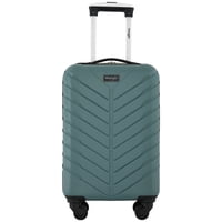 Wrangler 20" Carry-On Rolling Hard Side Spinner Luggage (Green) only
