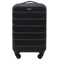 thumbnail image 1 of Wrangler 20-inch Carry-on Rolling Hard Side Spinner Luggage - Black, 1 of 9