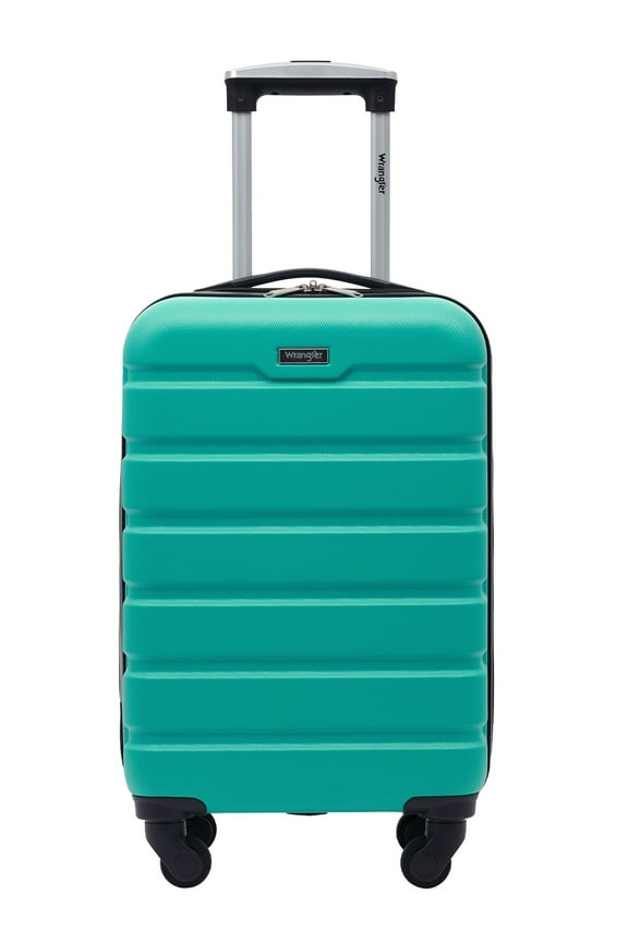 20-inch Rolling Hard Side Carry-on Spinner Luggage, Teal