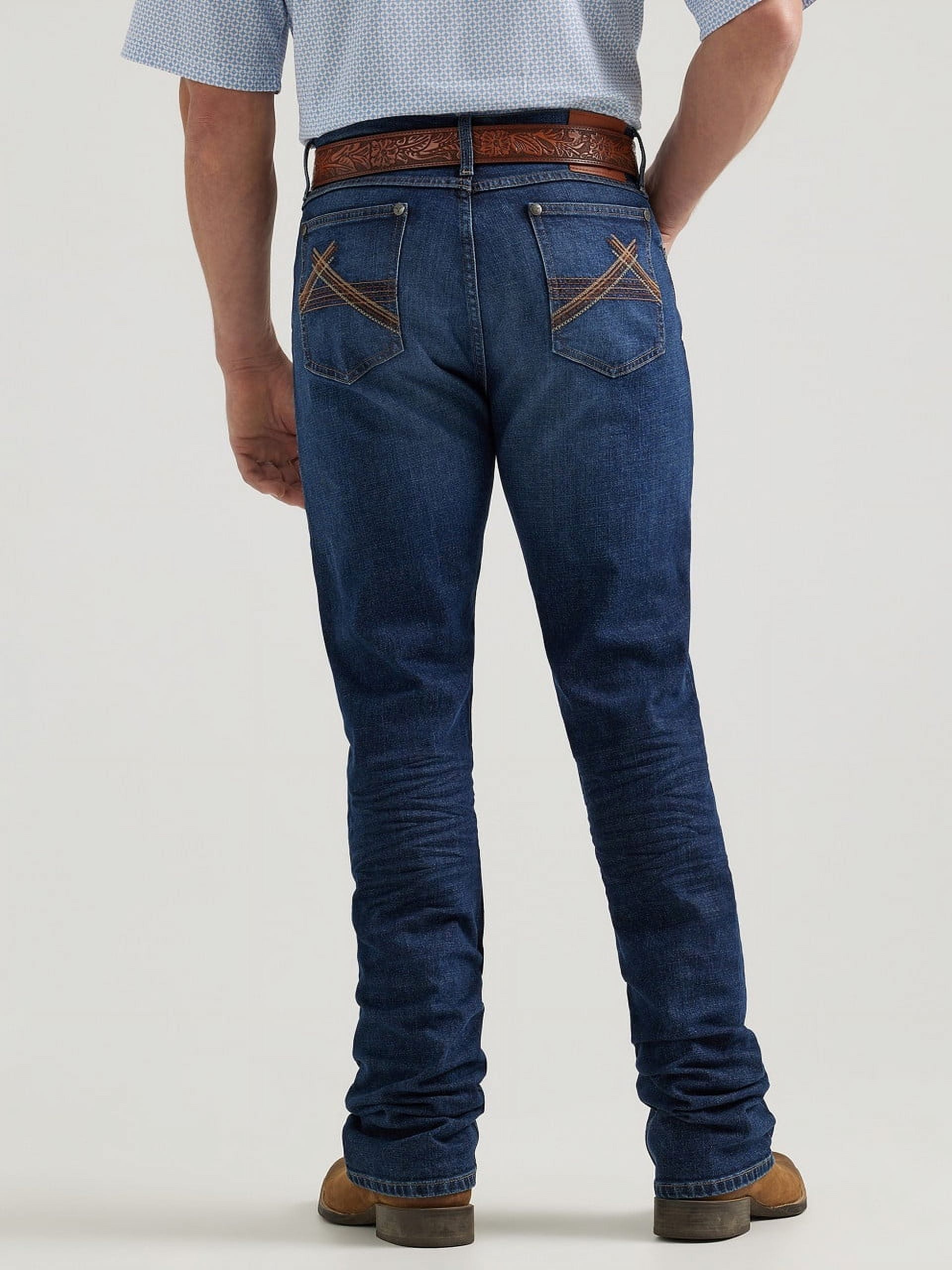 Wrangler Men's 20X Midland 42 Vintage Slim Bootcut Jeans - 42MWXMD 34W x  36L US - Walmart.com