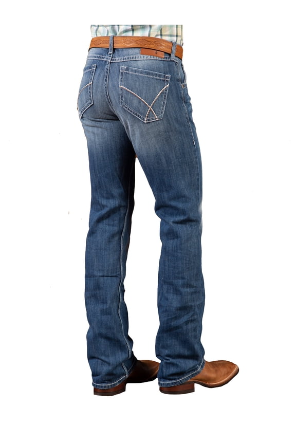 20X Austin Denim 42 Vintage Boot Cut Jeans 34-32