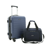 Deals on Wrangler 2pc Expandable Rolling Carry-on Luggage Set
