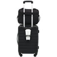 thumbnail image 1 of Wrangler 2pc Expandable Rolling Carry-on Set, Black, 1 of 15