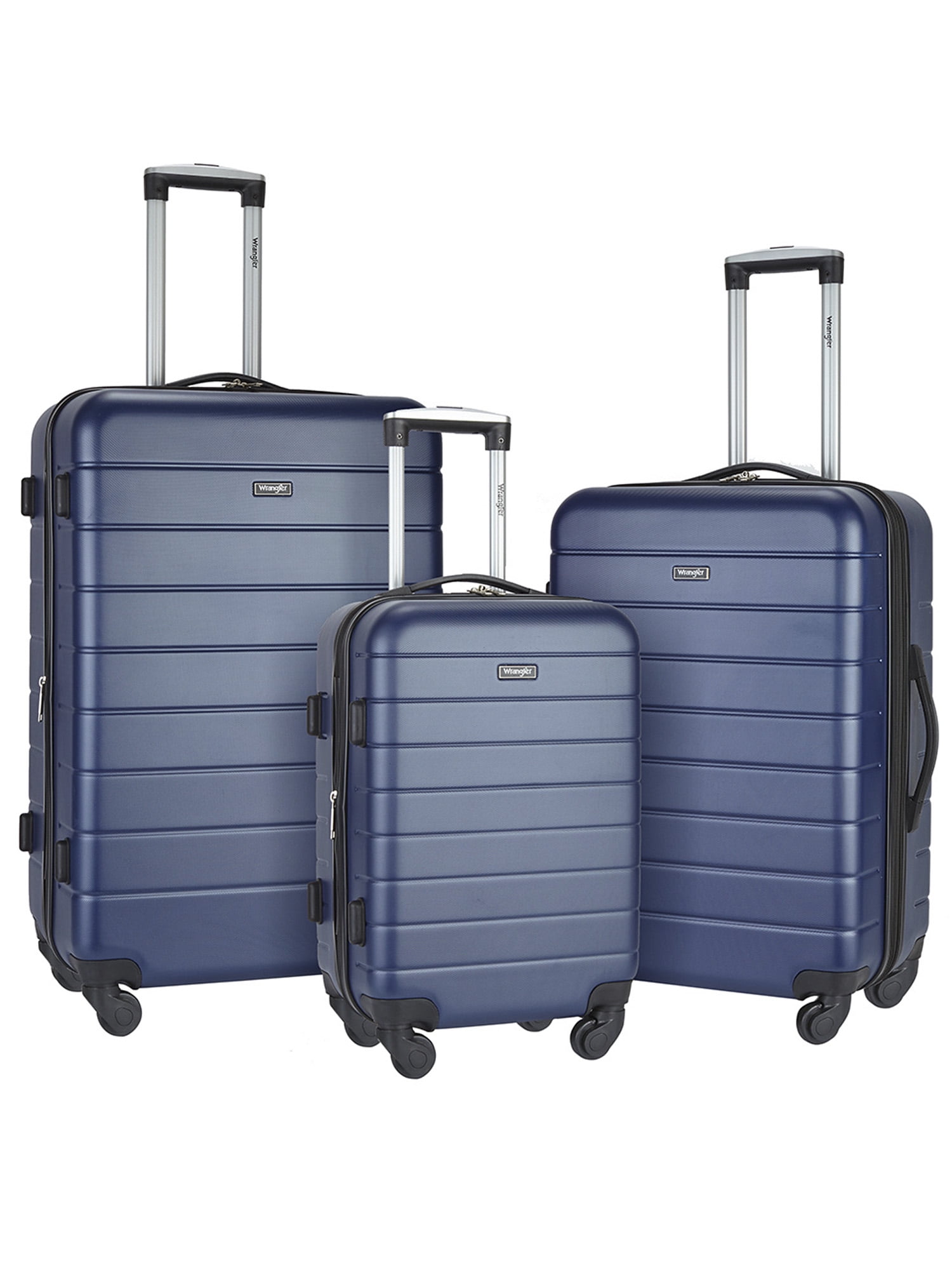 Wrangler 7-pc Hardside Luggage Set w/360° 4-Wheel Spinner System  WR-92007-380 - The Home Depot