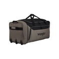 thumbnail image 1 of Wrangler 36-inch Extra-Large Collapsible 3-Wheel Rolling Locker Duffel, Fallen Rock, 1 of 7