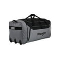thumbnail image 1 of Wrangler Extra-Large 36-inch Collapsible 3-Wheel Rolling Locker Duffel Bag, Sharkskin, 1 of 7